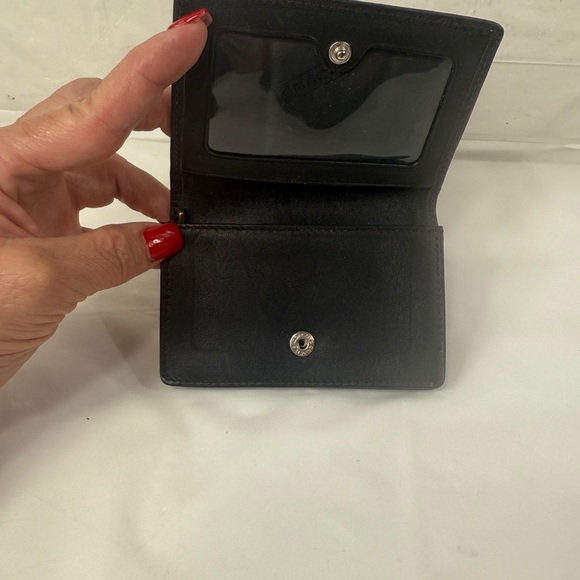 Vintage Coach Black Leatherwear credit card Wallet - Picture 9 of 11